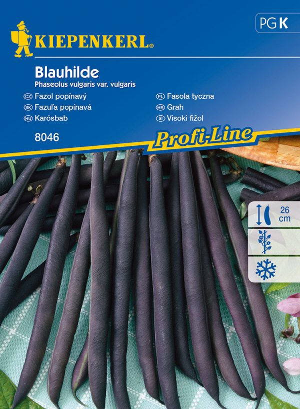 Karósbab Blauhilde fajta vetőmag