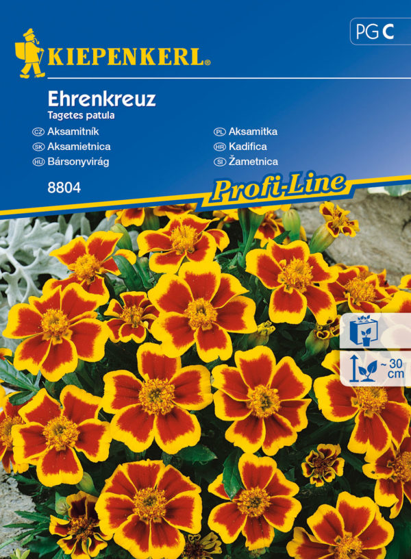 Bársonyvirág Ehrenkreuz / Kiepenkerl vetőmag