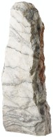 Márvány kőtömb (monolit) fehér, erezett