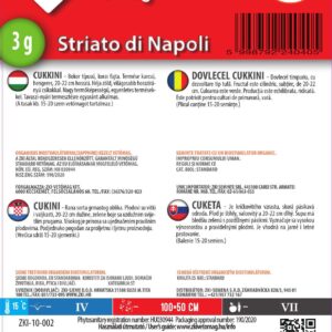 Cukkini Striato di Napoli / ZKI vetőmag