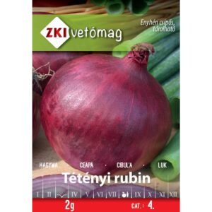 Hagyma Tétényi rubin / ZKI vetőmag