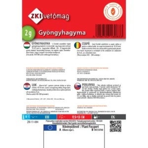 Hagyma Gyöngyhagyma / ZKI vetőmag