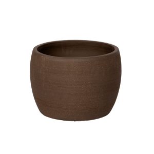Parker Globe kerámia növénytartó, sötétbarna